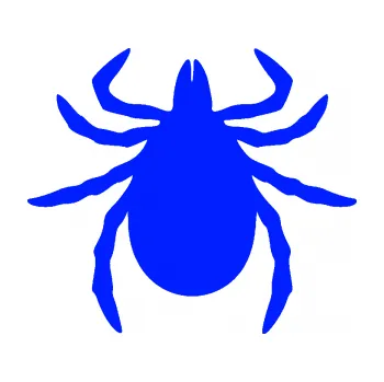 Samolepící dekorace Klíště 001 (19 - modrá dynamic) SAMOLEPKA NA AUTO, NÁLEPKA, FÓLIE, POLEP, TUNING, VLASTNÍ TEXT, TISK, AUTOSAMOLEPKY.cz, POLEPY, OBRÁZEK, LOGO, 3D STICKERS