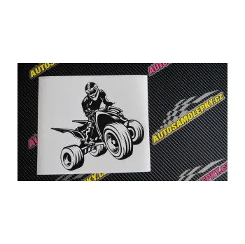 Samolepící dekorace SAMOLEPKA Čtyřkolka 008 pravá (17 - šedá) NA AUTO, NÁLEPKA, FÓLIE, POLEP, TUNING, VLASTNÍ TEXT, TISK, AUTOSAMOLEPKY.cz, POLEPY, OBRÁZEK, LOGO, SAMOLEPKY