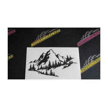 Samolepící dekorace SAMOLEPKA Krajina hory 007 pravá (17 - šedá) NA AUTO, NÁLEPKA, FÓLIE, POLEP, TUNING, VLASTNÍ TEXT, TISK, AUTOSAMOLEPKY.cz, POLEPY, OBRÁZEK, LOGO, SAMOLEPKY