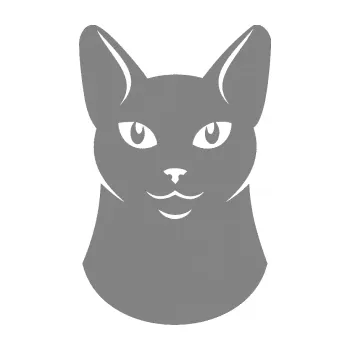 Samolepící dekorace SAMOLEPKA Kočka 005 levá (17 - šedá) NA AUTO, NÁLEPKA, FÓLIE, POLEP, TUNING, VLASTNÍ TEXT, TISK, AUTOSAMOLEPKY.cz, POLEPY, OBRÁZEK, LOGO, SAMOLEPKY