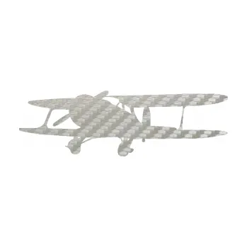 Polep vozidla SAMOLEPKA Letadlo 006 levá (52 - 3D karbon stříbrný) NA AUTO, NÁLEPKA, FÓLIE, POLEP, TUNING, VLASTNÍ TEXT, TISK, AUTOSAMOLEPKY.cz, POLEPY, OBRÁZEK, LOGO, SAMOLEPKY
