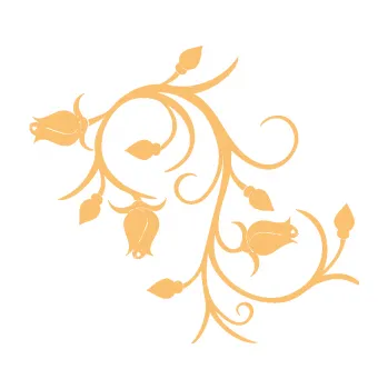 Samolepící dekorace Květina dekor 009 levá růžičky (08 - béžová) SAMOLEPKA NA AUTO, NÁLEPKA, FÓLIE, POLEP, TUNING, VLASTNÍ TEXT, TISK, AUTOSAMOLEPKY.cz, POLEPY, OBRÁZEK, LOGO, 3D STICKERS