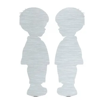 samolepka Dítě v autě 073 dva chlapečci sourozenci (61 - škrábaný hliník) SAMOLEPKA NA AUTO, NÁLEPKA, FÓLIE, POLEP, TUNING, VLASTNÍ TEXT, TISK, AUTOSAMOLEPKY.cz, POLEPY, OBRÁZEK, LOGO, 3D STICKERS