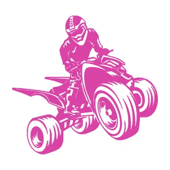 Samolepící dekorace SAMOLEPKA Čtyřkolka 008 pravá (16 - růžová) NA AUTO, NÁLEPKA, FÓLIE, POLEP, TUNING, VLASTNÍ TEXT, TISK, AUTOSAMOLEPKY.cz, POLEPY, OBRÁZEK, LOGO, SAMOLEPKY