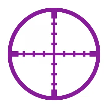 Polep vozidla SAMOLEPKA Odstřelovač zaměřovač (14 - fialová) NA AUTO, NÁLEPKA, FÓLIE, POLEP, TUNING, VLASTNÍ TEXT, TISK, AUTOSAMOLEPKY.cz, POLEPY, OBRÁZEK, LOGO, SAMOLEPKY