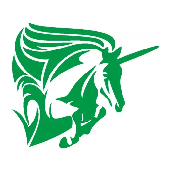 Samolepící dekorace SAMOLEPKA Kůň jednorožec 001 pravá (12 - zelená) NA AUTO, NÁLEPKA, FÓLIE, POLEP, TUNING, VLASTNÍ TEXT, TISK, AUTOSAMOLEPKY.cz, POLEPY, OBRÁZEK, LOGO, SAMOLEPKY