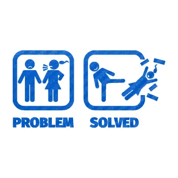 Polep vozidla SAMOLEPKA Problem? Solved 001 (57 - 3D karbon modrý) NA AUTO, NÁLEPKA, FÓLIE, POLEP, TUNING, VLASTNÍ TEXT, TISK, AUTOSAMOLEPKY.cz, POLEPY, OBRÁZEK, LOGO, SAMOLEPKY