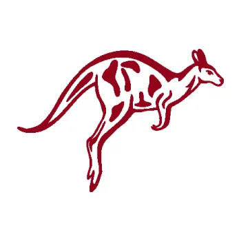 Samolepící dekorace Klokan 004 pravá (07 - bordó vínová) SAMOLEPKA NA AUTO, NÁLEPKA, FÓLIE, POLEP, TUNING, VLASTNÍ TEXT, TISK, AUTOSAMOLEPKY.cz, POLEPY, OBRÁZEK, LOGO, 3D STICKERS