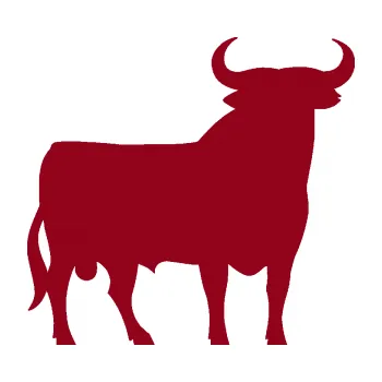 Samolepící dekorace Býk 006 pravá (07 - bordó vínová) SAMOLEPKA NA AUTO, NÁLEPKA, FÓLIE, POLEP, TUNING, VLASTNÍ TEXT, TISK, AUTOSAMOLEPKY.cz, POLEPY, OBRÁZEK, LOGO, 3D STICKERS