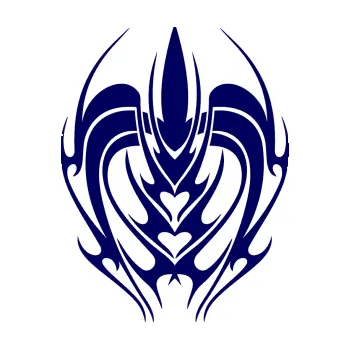 Polep vozidla SAMOLEPKA Kapota 016 tetování (23 - tmavě modrá) NA AUTO, NÁLEPKA, FÓLIE, POLEP, TUNING, VLASTNÍ TEXT, TISK, AUTOSAMOLEPKY.cz, POLEPY, OBRÁZEK, LOGO, SAMOLEPKY