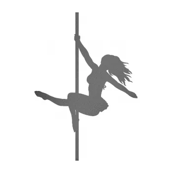 Autodoplněk Samolepka na auto Pole dance 001 levá tanec na tyči (41 - grafitová metalíza) NÁLEPKA, FÓLIE, POLEPY, TUNING, VLASTNÍ TEXT, TISK, AUTOSAMOLEPKY.cz, SAMOLEPKY, OBRÁZEK, LOGO, VÝROBA, PRODEJ