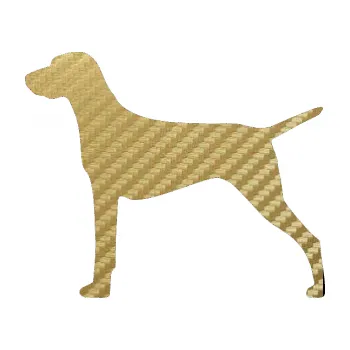 Polep vozidla SAMOLEPKA Pes 052 levá Ohař (59 - 3D karbon zlatý) NA AUTO, NÁLEPKA, FÓLIE, POLEP, TUNING, VLASTNÍ TEXT, TISK, AUTOSAMOLEPKY.cz, POLEPY, OBRÁZEK, LOGO, SAMOLEPKY