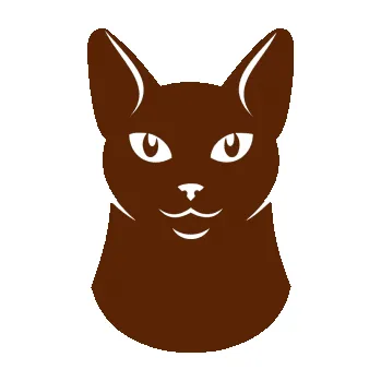 Samolepící dekorace Kočka 005 pravá (15 - hnědá) SAMOLEPKA NA AUTO, NÁLEPKA, FÓLIE, POLEP, TUNING, VLASTNÍ TEXT, TISK, AUTOSAMOLEPKY.cz, POLEPY, OBRÁZEK, LOGO, 3D STICKERS