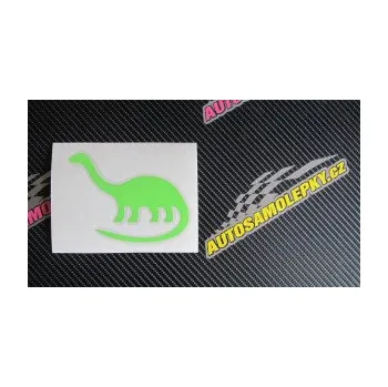 Samolepící dekorace Brontosaurus 001 levá (17 - šedá) SAMOLEPKA NA AUTO, NÁLEPKA, FÓLIE, POLEP, TUNING, VLASTNÍ TEXT, TISK, AUTOSAMOLEPKY.cz, POLEPY, OBRÁZEK, LOGO, 3D STICKERS