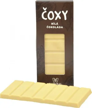 Čokoláda Natural Jihlava Čoxy bílá čokoláda s xylitolem 50 g