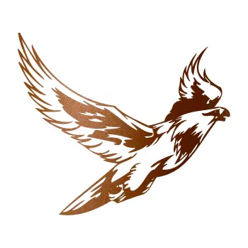 Samolepicí dekorace na vozidlo Predators 088 pravá (44 - měděná metalíza) SAMOLEPKA NA AUTO, NÁLEPKA, FÓLIE, POLEP, TUNING, VLASTNÍ TEXT, TISK, AUTOSAMOLEPKY.cz, POLEPY, OBRÁZEK, LOGO, 3D STICKERS