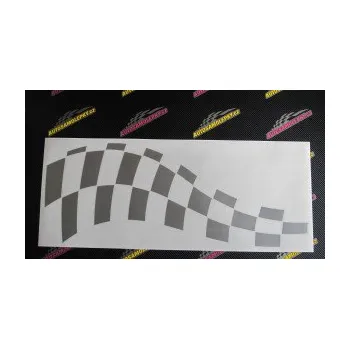 Polep vozidla SAMOLEPKA Šachovnice 046 (10 - červená) NA AUTO, NÁLEPKA, FÓLIE, POLEP, TUNING, VLASTNÍ TEXT, TISK, AUTOSAMOLEPKY.cz, POLEPY, OBRÁZEK, LOGO, SAMOLEPKY