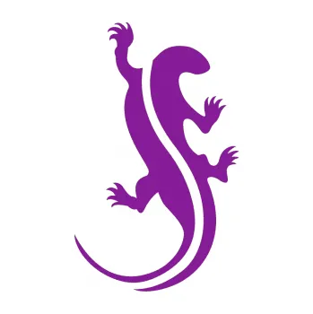 Samolepící dekorace Ještěrka 001 pravá (14 - fialová) SAMOLEPKA NA AUTO, NÁLEPKA, FÓLIE, POLEP, TUNING, VLASTNÍ TEXT, TISK, AUTOSAMOLEPKY.cz, POLEPY, OBRÁZEK, LOGO, 3D STICKERS