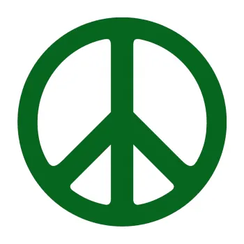 samolepka Hippies 001 (20 - tmavě zelená) SAMOLEPKA NA AUTO, NÁLEPKA, FÓLIE, POLEP, TUNING, VLASTNÍ TEXT, TISK, AUTOSAMOLEPKY.cz, POLEPY, OBRÁZEK, LOGO, 3D STICKERS