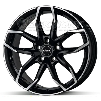 Auto-moto Rial Lucca Black 6,5x16 4x100 ET45
