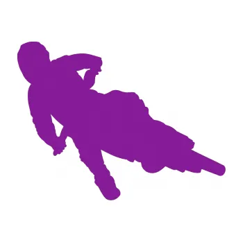 Samolepící dekorace Motorka 023 pravá motokros (14 - fialová) SAMOLEPKA NA AUTO, NÁLEPKA, FÓLIE, POLEP, TUNING, VLASTNÍ TEXT, TISK, AUTOSAMOLEPKY.cz, POLEPY, OBRÁZEK, LOGO, 3D STICKERS