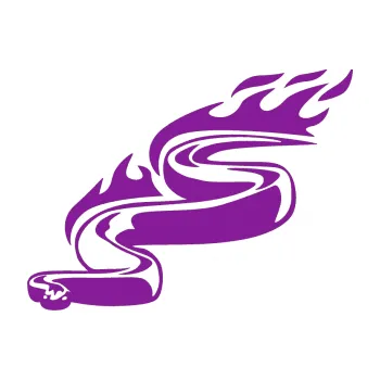 Samolepicí dekorace na vozidlo Animal flames 064 levá had (14 - fialová) SAMOLEPKA NA AUTO, NÁLEPKA, FÓLIE, POLEP, TUNING, VLASTNÍ TEXT, TISK, AUTOSAMOLEPKY.cz, POLEPY, OBRÁZEK, LOGO, 3D STICKERS