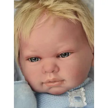 Panenka Rebornované miminko - chlapeček - Mario - od firmy Lamagik (Rebornovaná miminka ze Španělska)