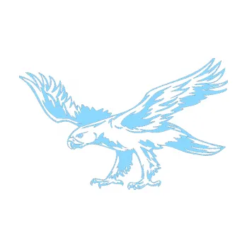 Samolepicí dekorace na vozidlo Predators 043 levá (03 - světle modrá) SAMOLEPKA NA AUTO, NÁLEPKA, FÓLIE, POLEP, TUNING, VLASTNÍ TEXT, TISK, AUTOSAMOLEPKY.cz, POLEPY, OBRÁZEK, LOGO, 3D STICKERS