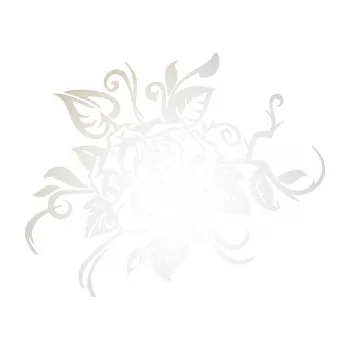 Samolepící dekorace SAMOLEPKA Květina dekor 016 levá růže (82 - odrazková reflexní bílá) NA AUTO, NÁLEPKA, FÓLIE, POLEP, TUNING, VLASTNÍ TEXT, TISK, AUTOSAMOLEPKY.cz, POLEPY, OBRÁZEK, LOGO, SAMOLEPKY