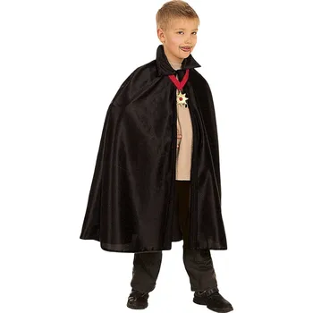 Karnevalový kostým Dětský plášť - Černý 140
