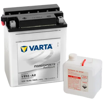 Auto-moto baterie Varta 12V/14Ah moto (YB14-A2) Freshpack