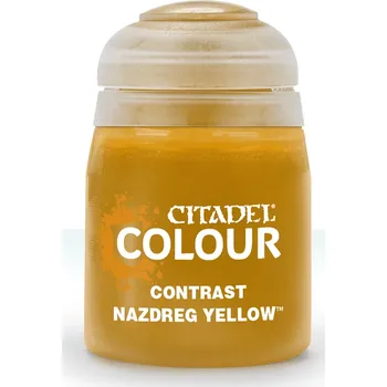 Příslušenství k deskovým hrám Citadel Contrast: Nazdreg Yellow 18ml