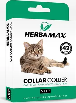 Antiparazitikum pro kočku Herba Max Cat Collar antiparazitní obojek 42 cm