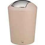 KELA Odpadkový koš kosmetický MARTA plast krémová 1,7 l, KL-22295