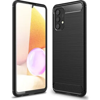 Pouzdro na mobilní telefon Tech-Protect Ochranný kryt pro Samsung Galaxy A32 LTE - Tech-Protect, Tpucarbon Black
