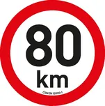 Compass Samolepka omezení rychlosti 80km/h (20 cm)