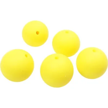 Příze Silikonový korálek 19mm Žlutý (Silikonový korálek 19mm Žlutý)