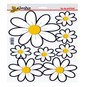 Samolepicí dekorace na vozidlo Avisa Sedmikrásky 8 ks