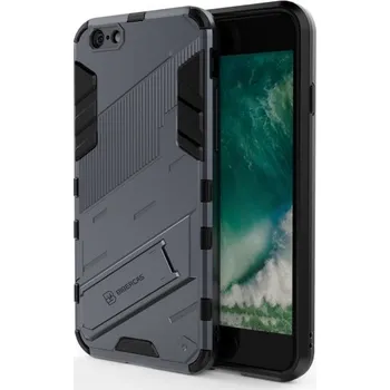 Odolný ochranný kryt se stojánkem pro iPhone 6 / 6S - šedý