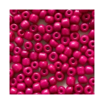 Dětské navlékací korálky Rokajl 5/0 růžová