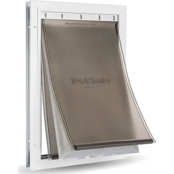 Dvířka pro psa Petsafe Extreme Weather Aluminium Door L 32,4 x 49,8 cm bílá