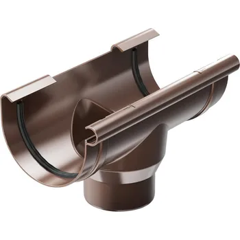 Stavebniny Gutta Aqua kotlík PVC Okapové systémy 75/63 mm hnědá