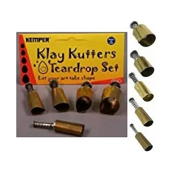 Vykrajovátko 5ti dílná sada vykrajovátek ve tvaru kapky