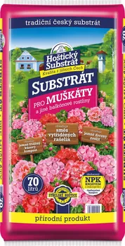 Substrát Forestina Hoštický substrát pro muškáty a jiné balkonové rostliny