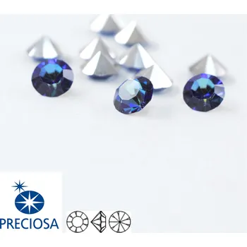 Módní doplněk Šatony Preciosa SS22 Crystal Bermuda Blue SS 22 Crysta Bermuda Blue-1