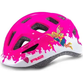 Cyklistická přilba helma R2 Bunny - ATH28B/Pink/White Glossy XS (48-50cm)