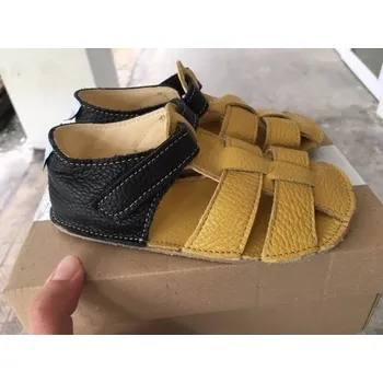 Chlapecká obuv Baby Bare Shoes Ananas - páskové sandále, Baby Bare Shoes Velikost: 28