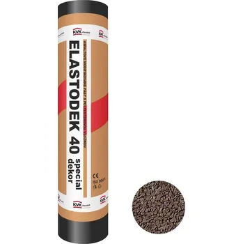 Hydroizolace KVK Parabit Elastodek 40 Special Dekor hnědý 1 x 7,5 m
