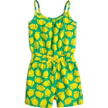 Dětský overall Dívčí overal z BIO bavlny LEMON BERET LEMON zelený Velikost: 122