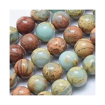 Přírodní kámen Jaspis Aqua Terra 8mm (6ks)